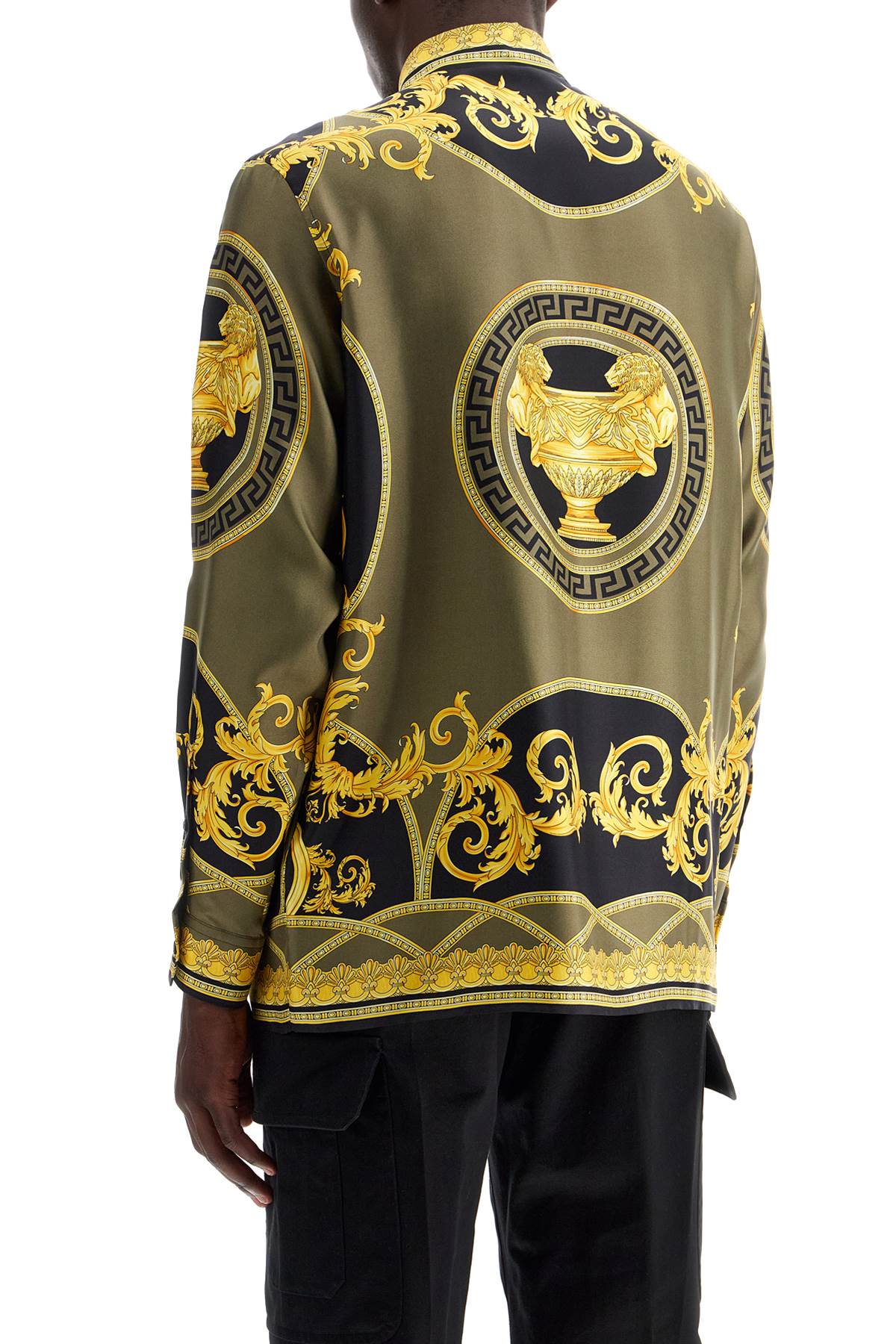 Versace barocco silk shirt