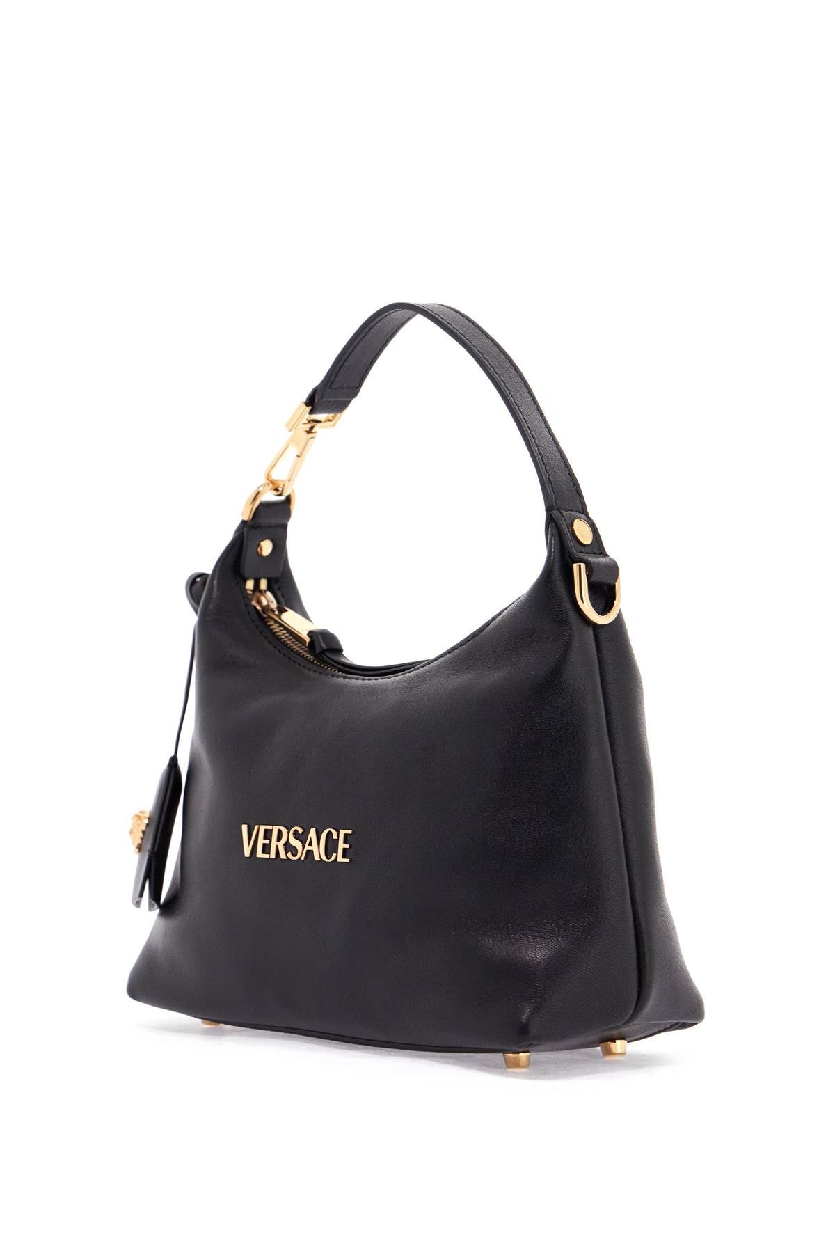 versace nappa leather hobo bag