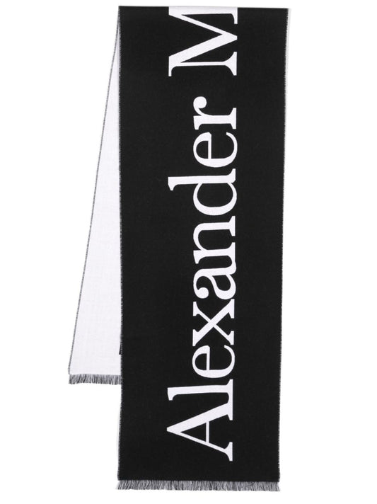 Alexander McQueen Scarfs Black