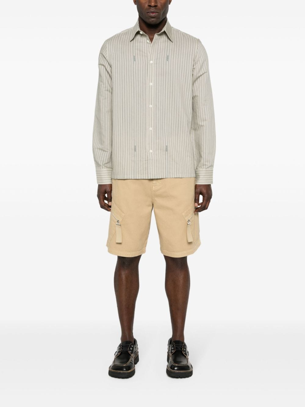 JACQUEMUS Shorts Beige