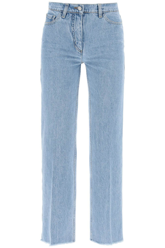 Magda Butrym low-waisted cropped jeans