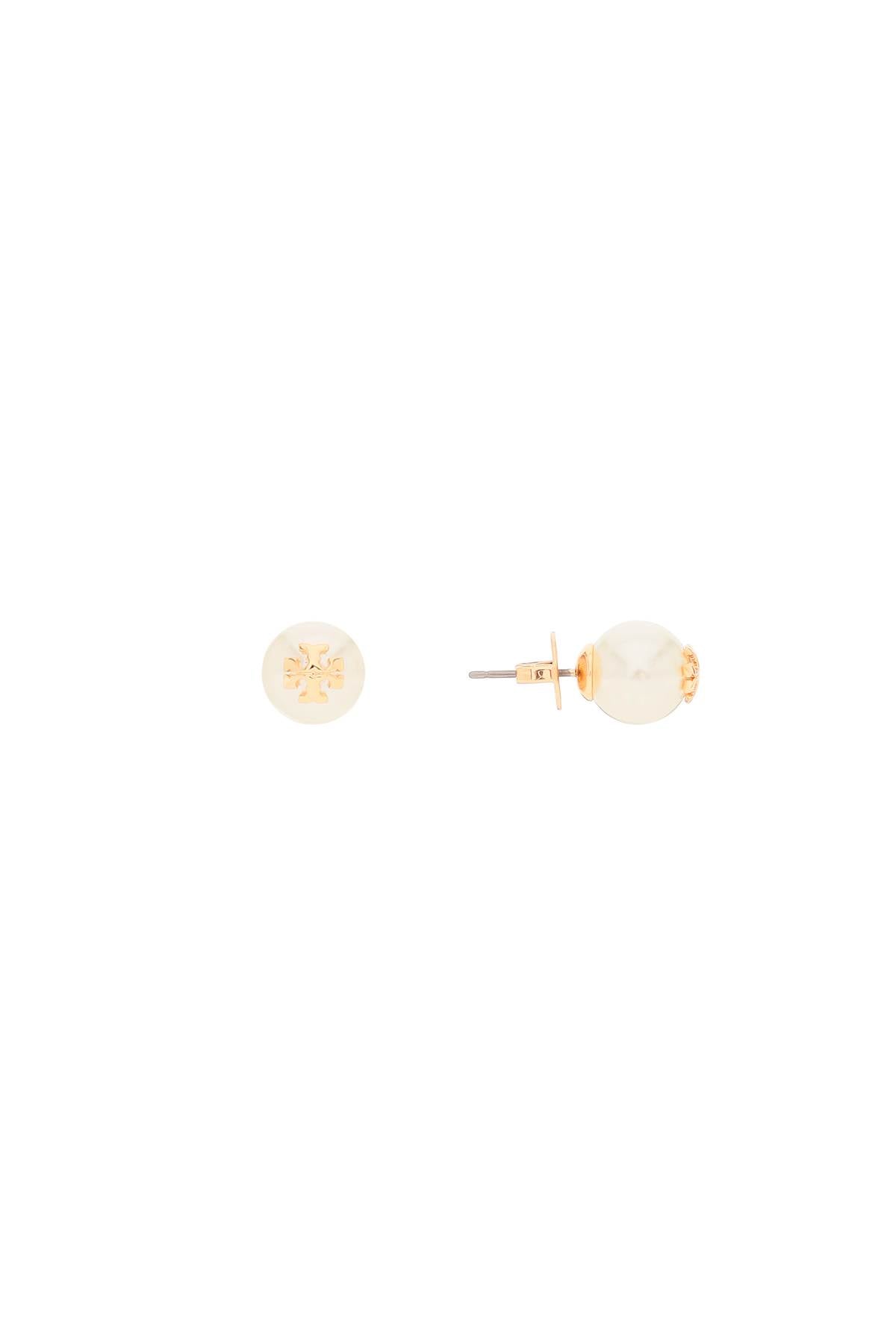 Tory Burch kira pearl earrings with