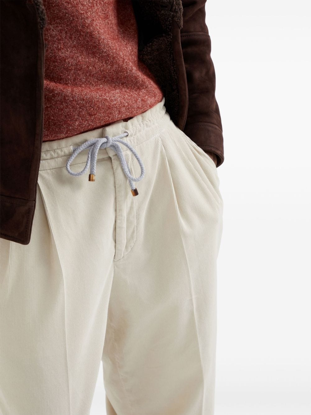 Brunello Cucinelli Trousers White