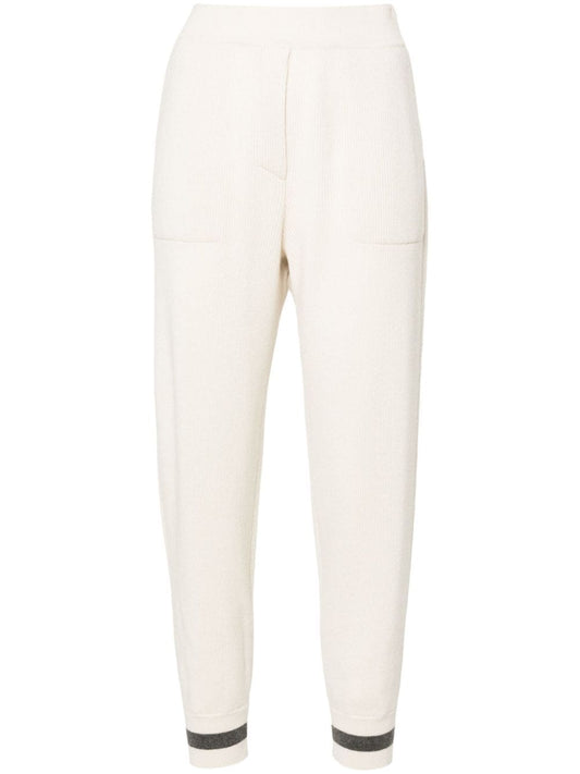 Brunello Cucinelli Trousers White