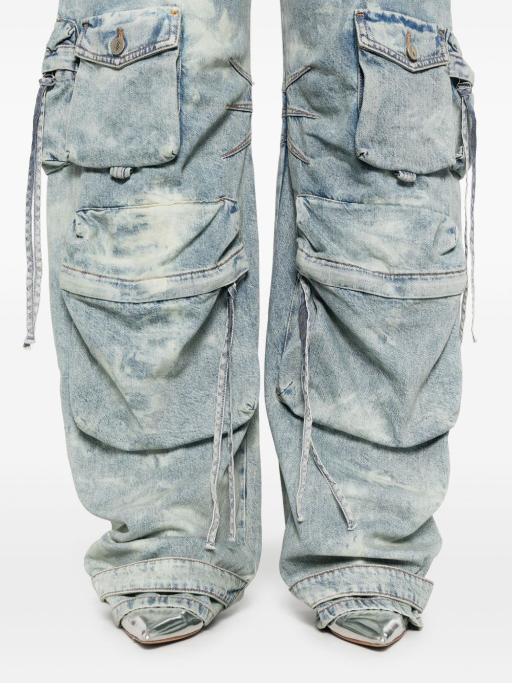 The Attico Jeans Clear Blue