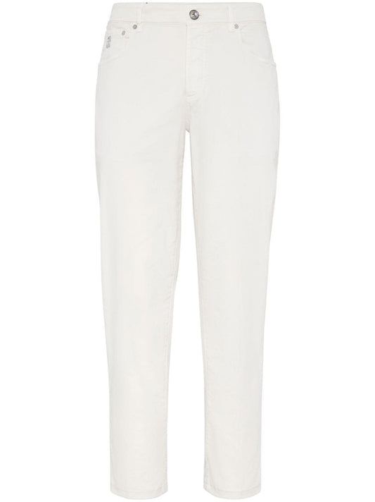 Brunello Cucinelli Trousers White