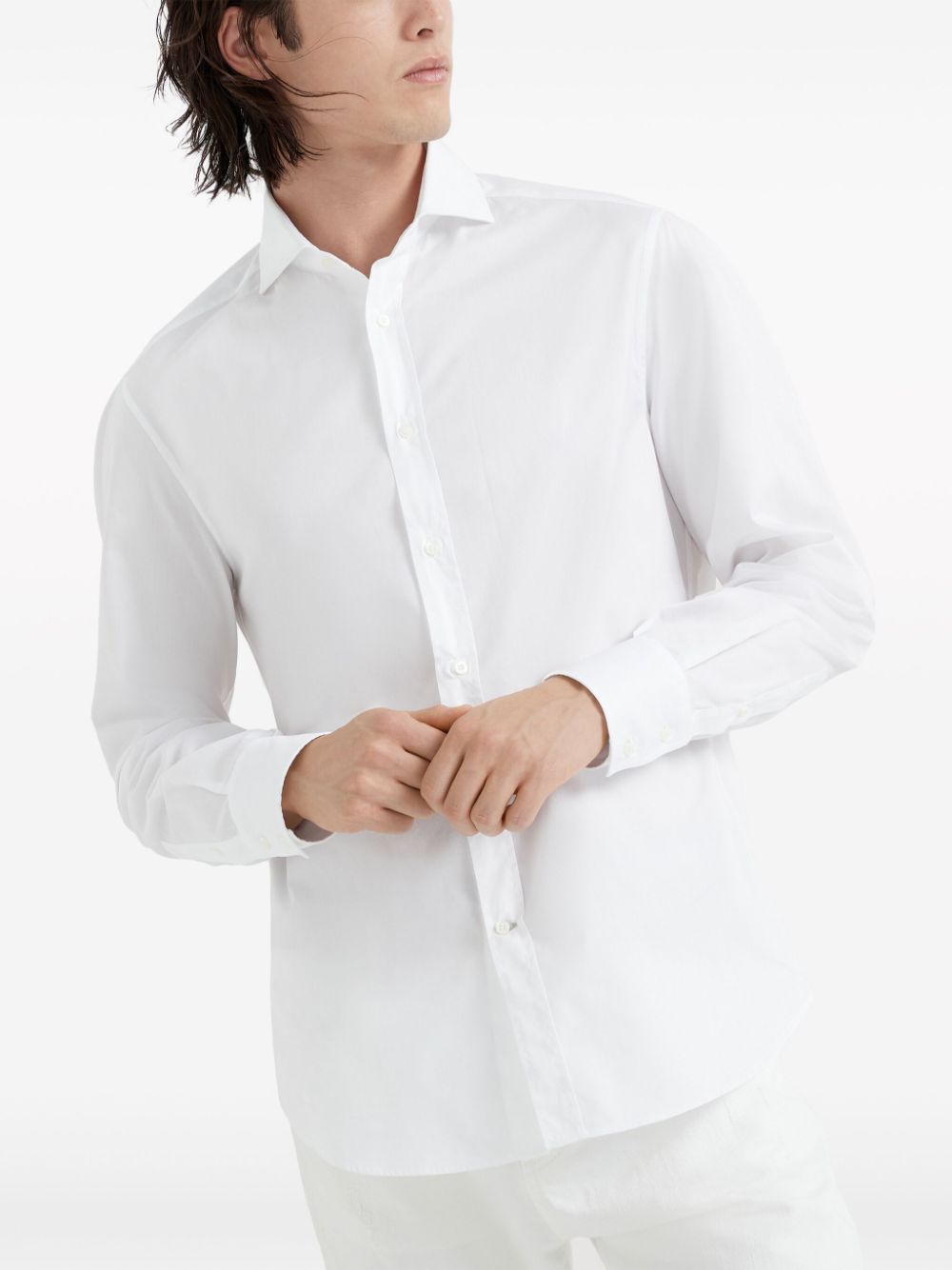 Brunello Cucinelli Shirts White