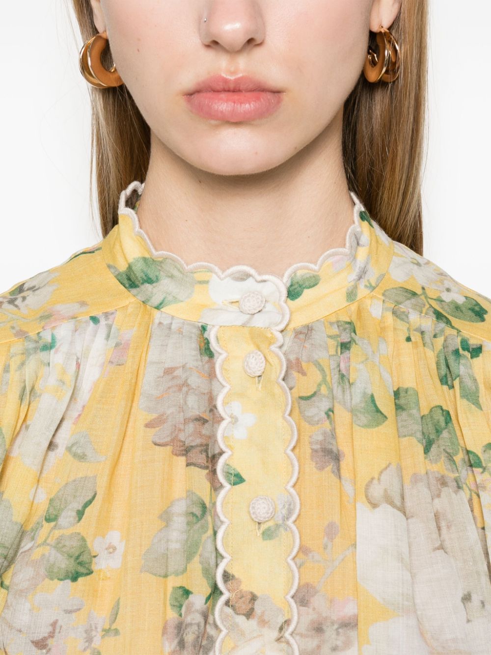 Zimmermann Shirts Yellow