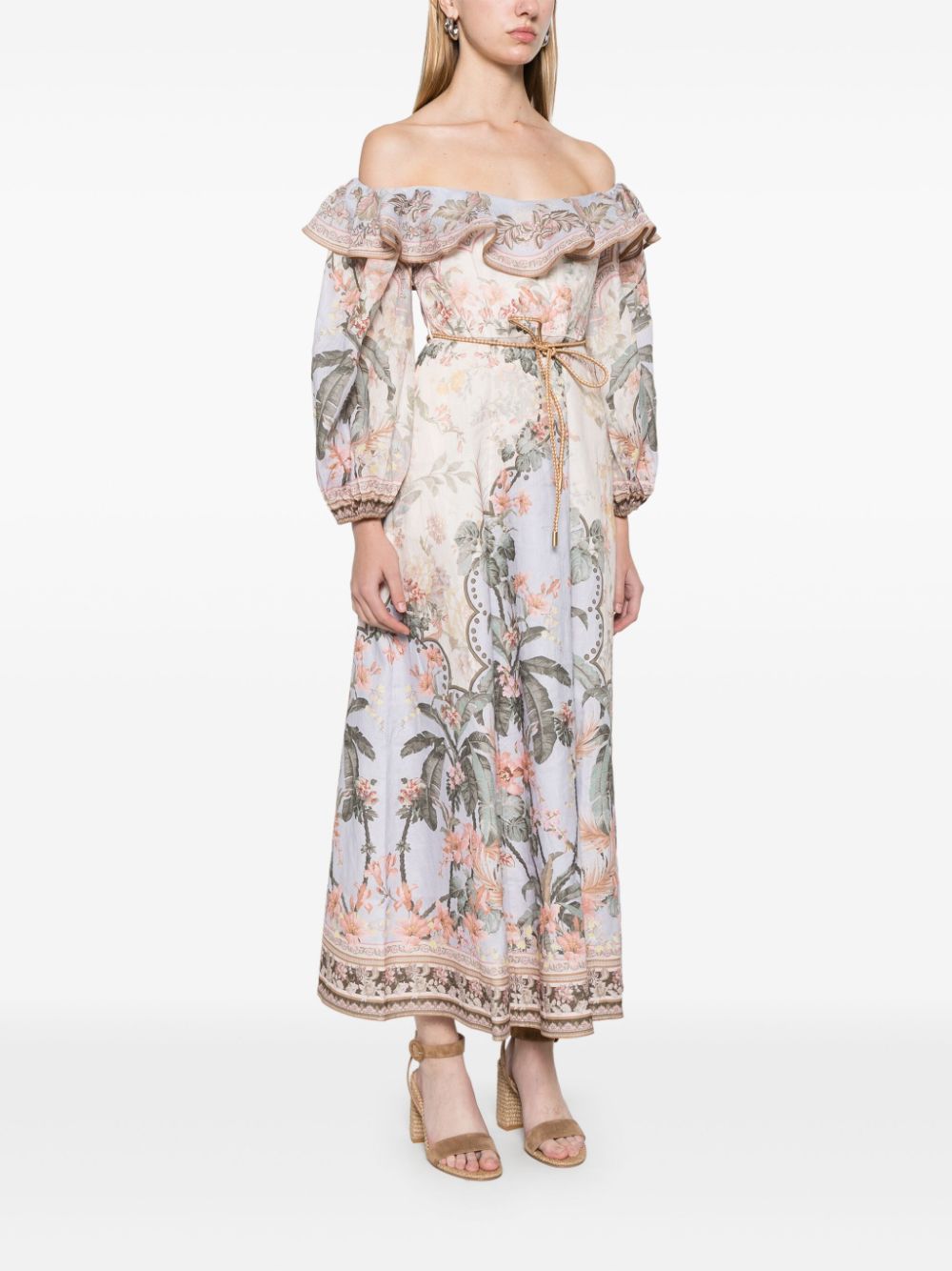 Zimmermann Dresses Beige