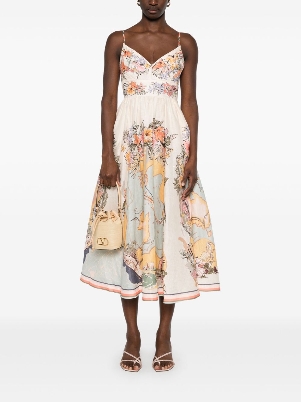 Zimmermann Dresses Beige