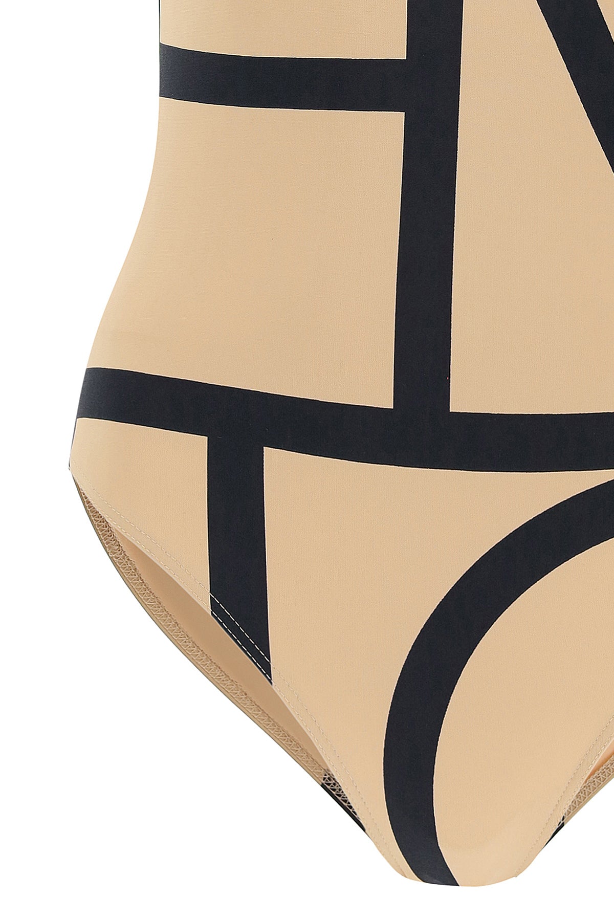 Toteme one piece monogram swimsuit