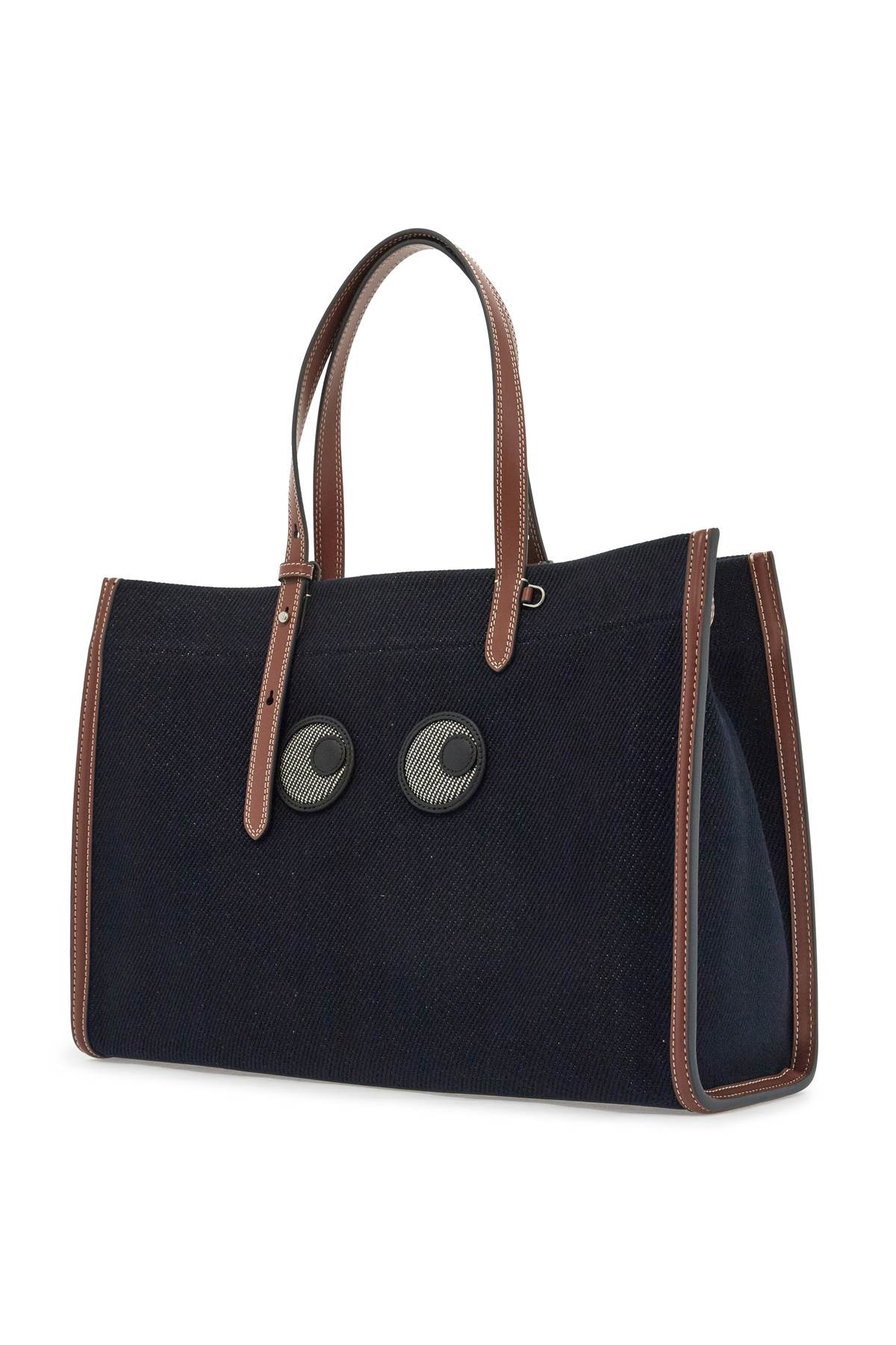 Anya Hindmarch tote bag with eyes print