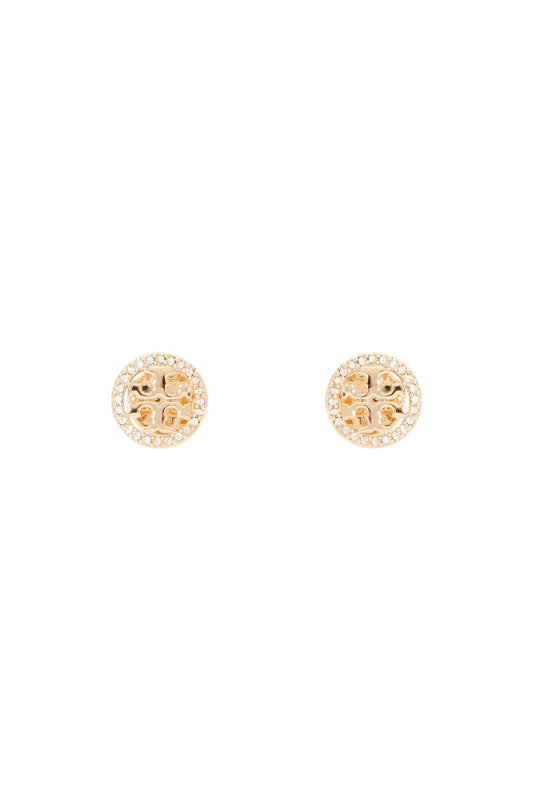 Tory Burch miller pavé stud earrings