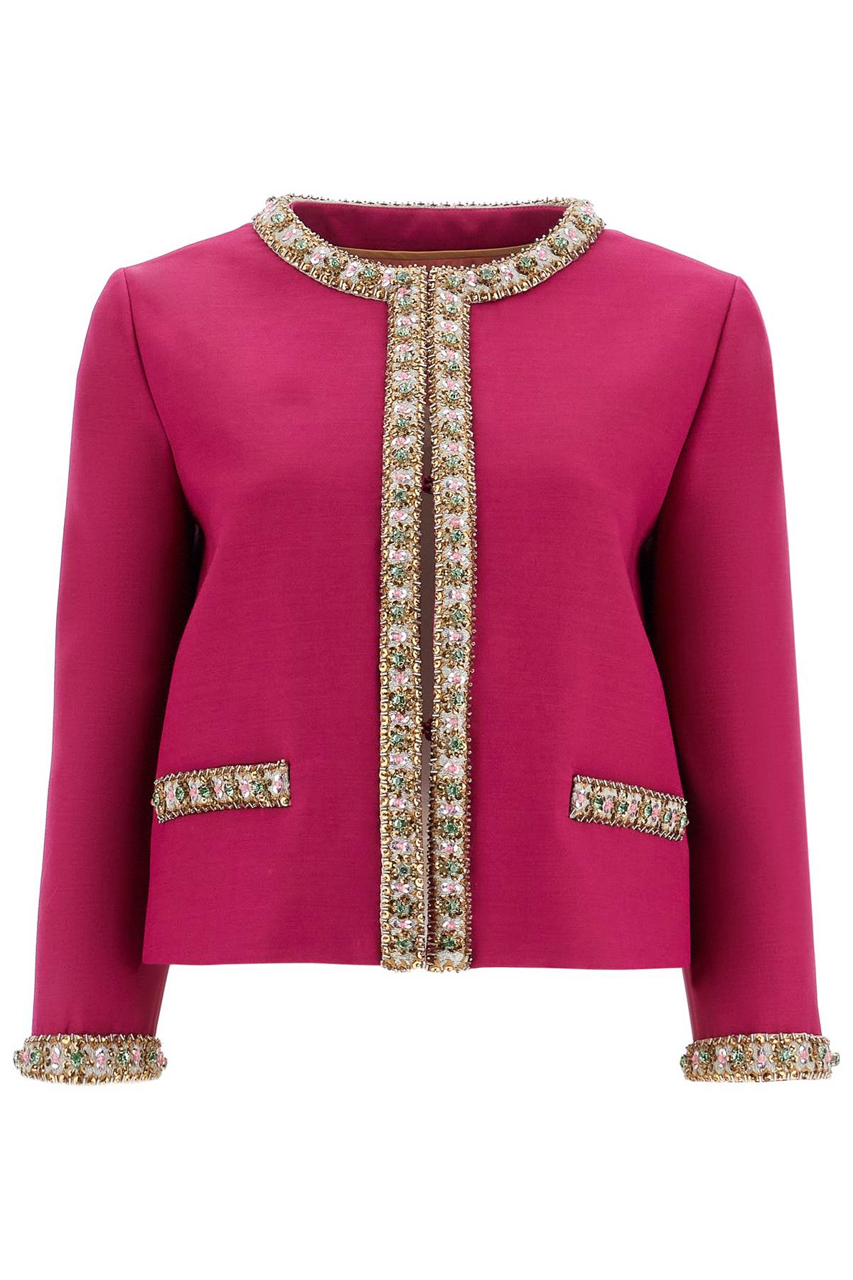 Valentino Garavani embroidered jacket in crepe couture