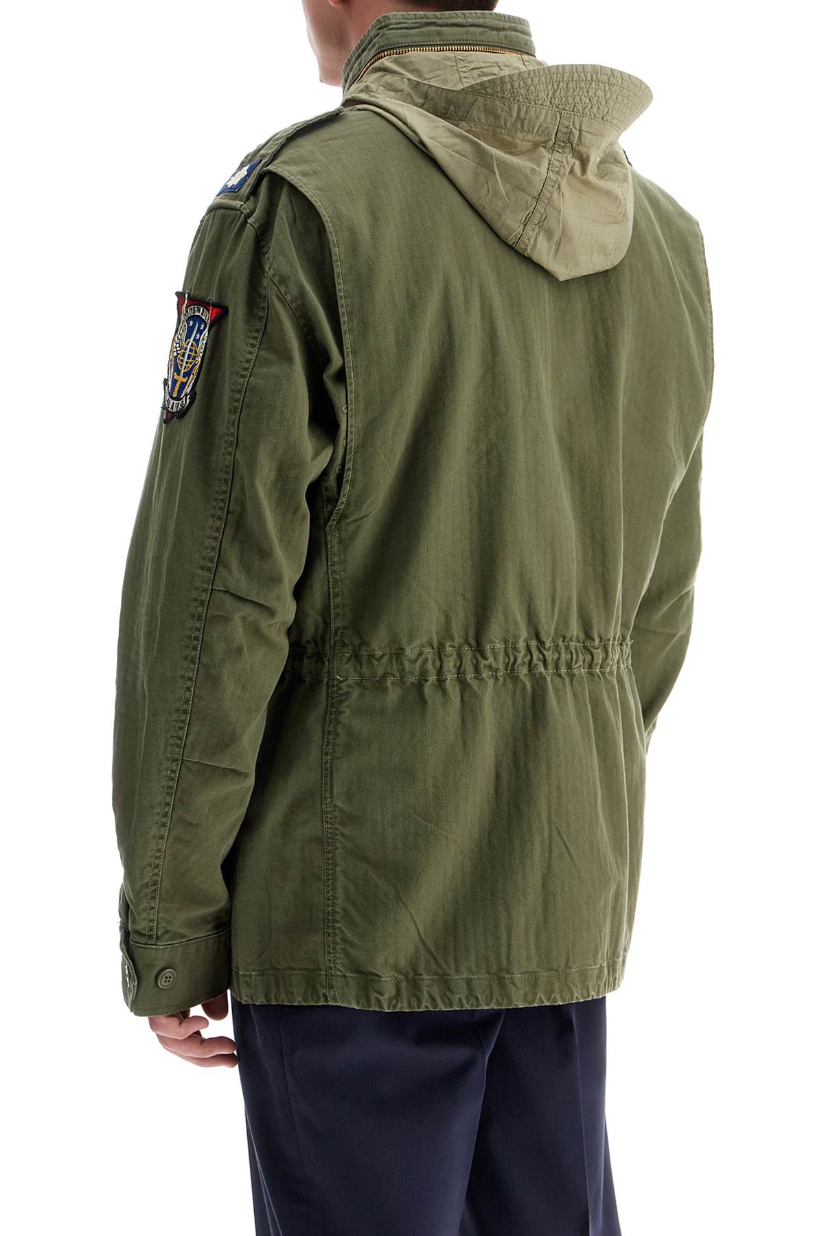 Polo Ralph Lauren herringbone military jacket