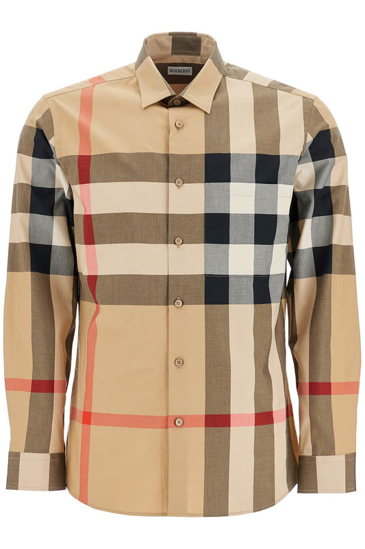 Burberry long sleeve summerton shirt