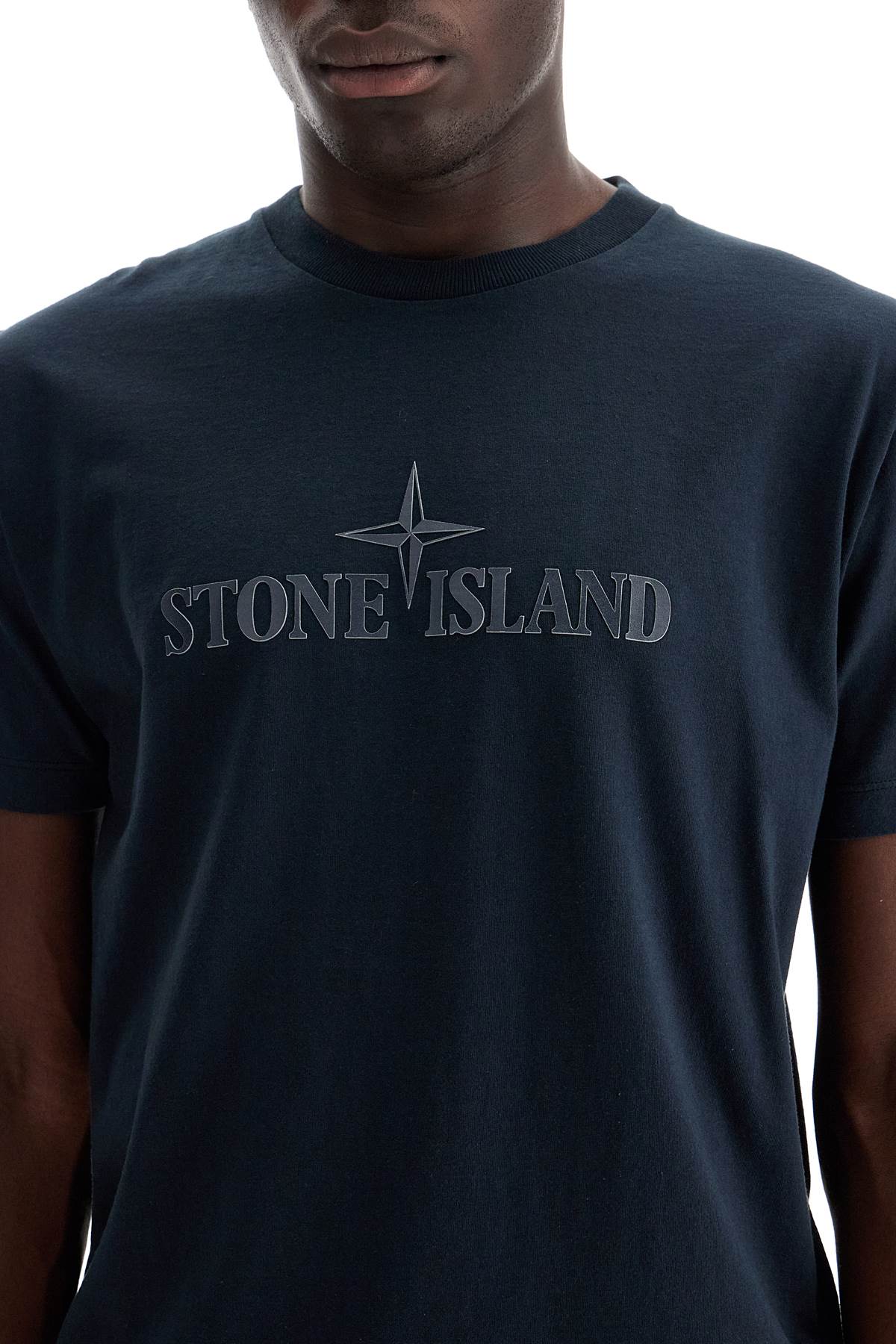 Stone Island regular fit logo t-shirt