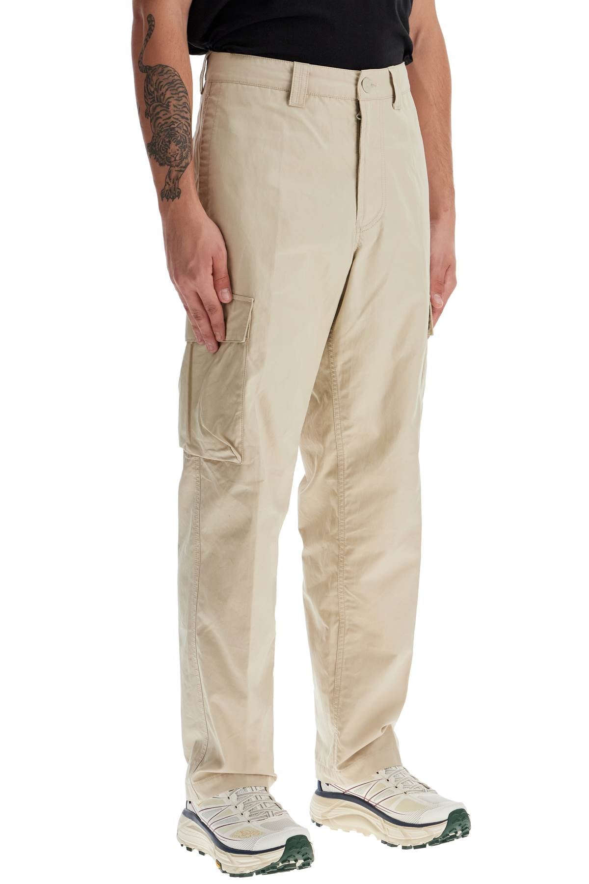 Stone Island 'cotton ghost cargo pants for men