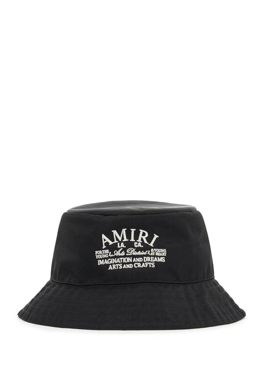 Amiri "arts district embroidered bucket hat"