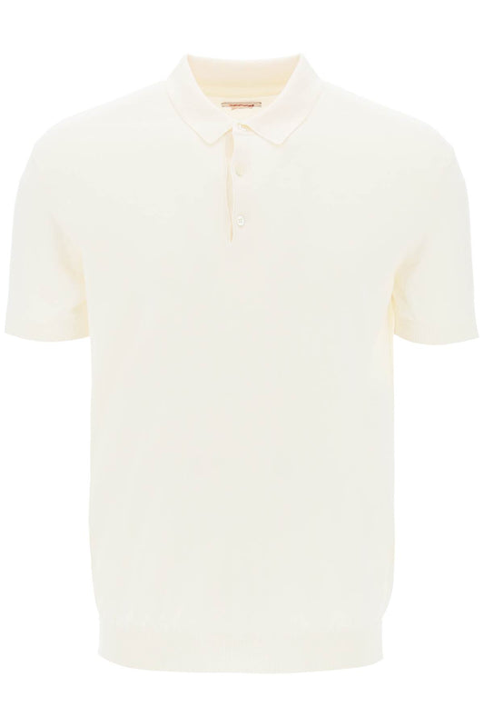 Baracuta short-sleeved cotton polo shirt for