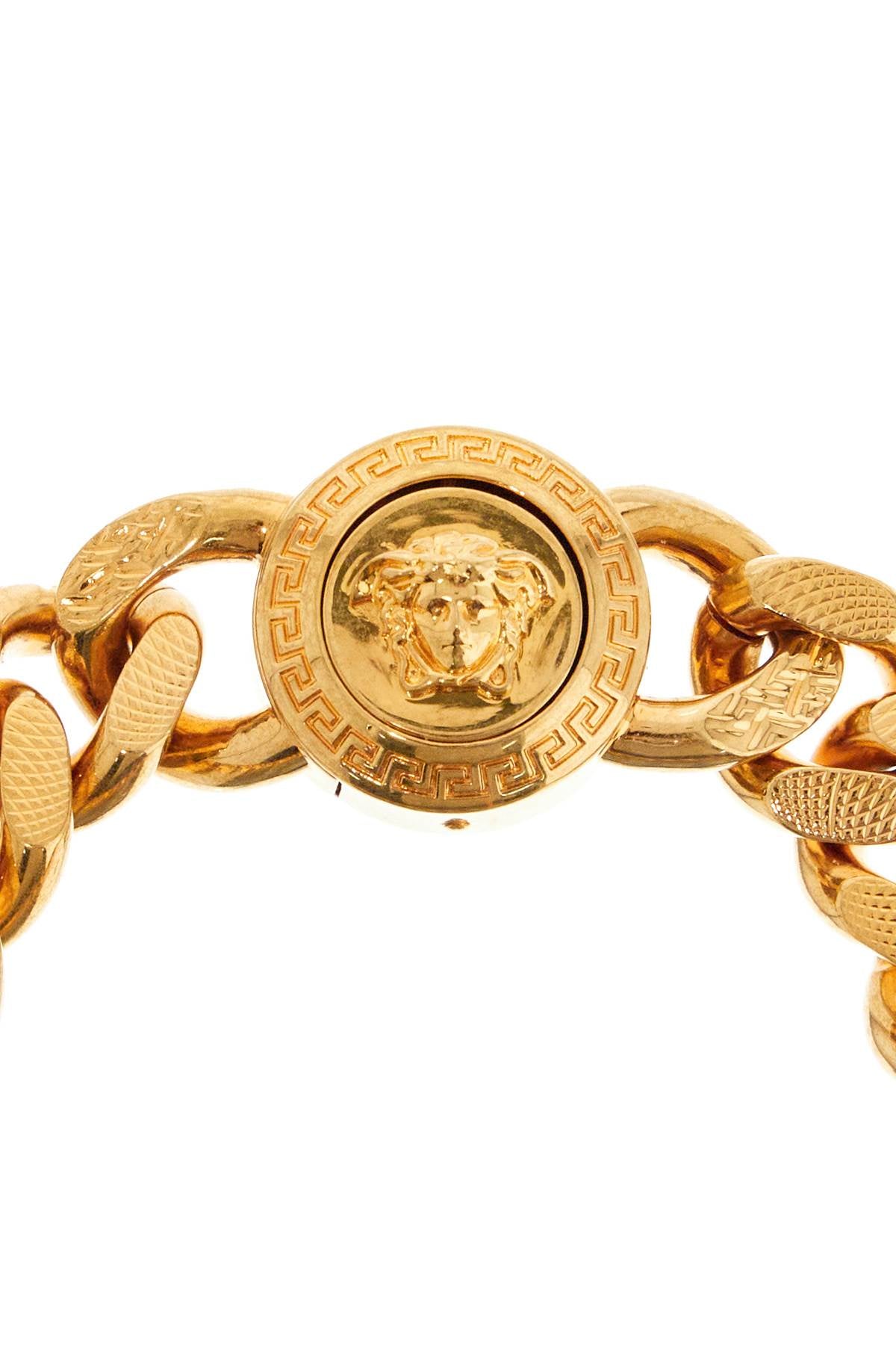 Versace chain medusa bracelet