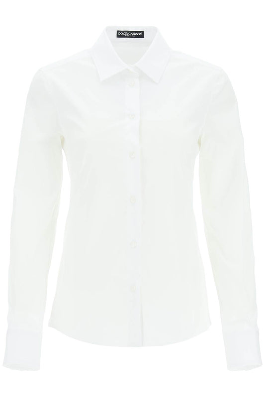 Dolce & Gabbana slim-fit stretch poplin shirt