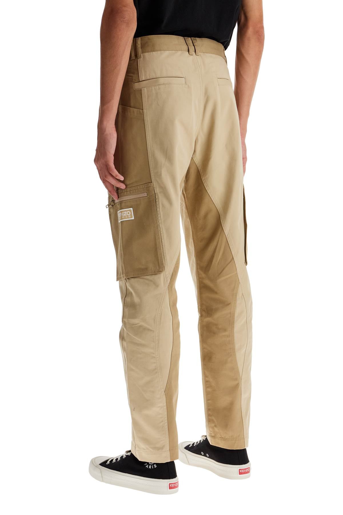 Kenzo cotton cargo pants for men