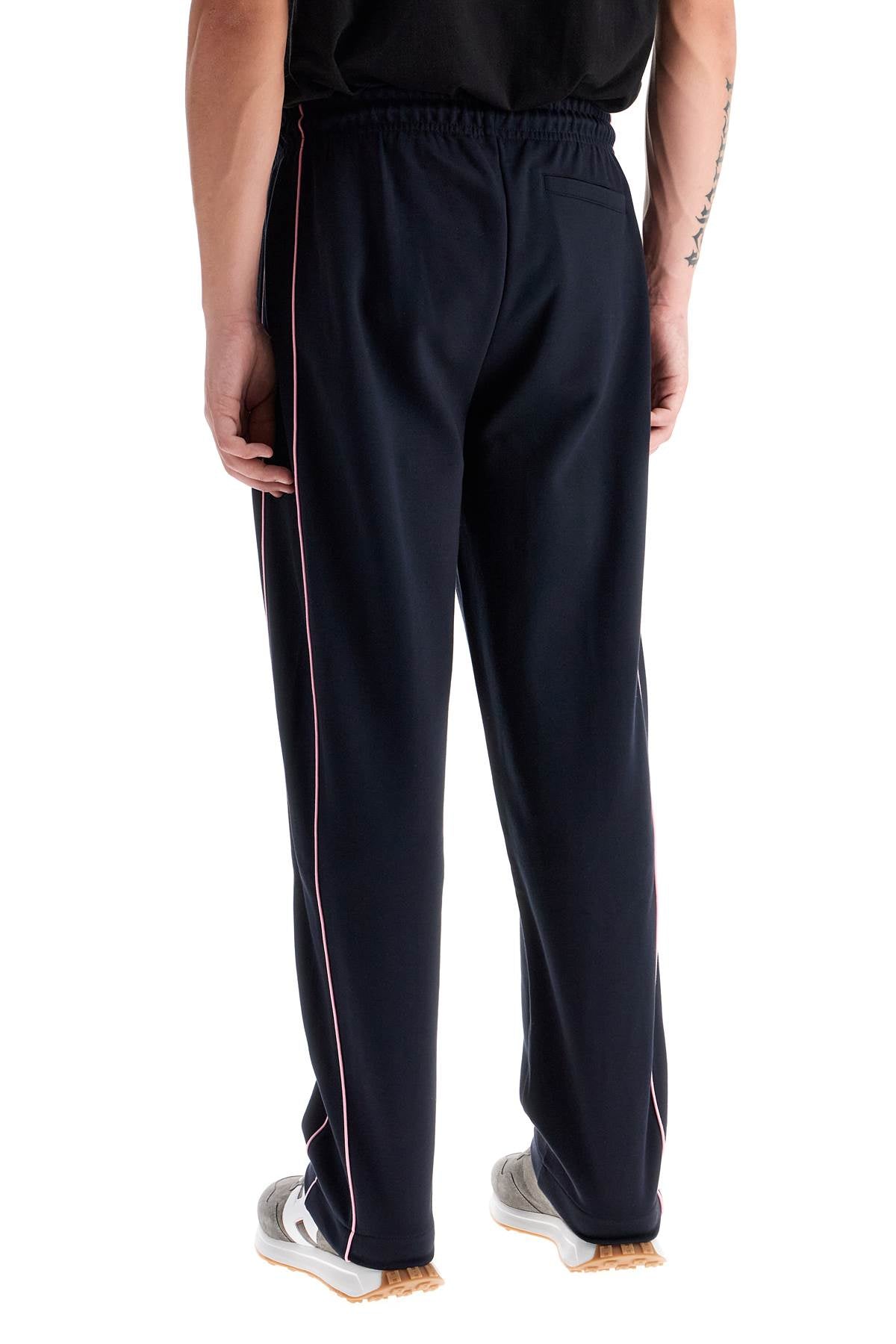 EDEN PARK contrast piping joggers with