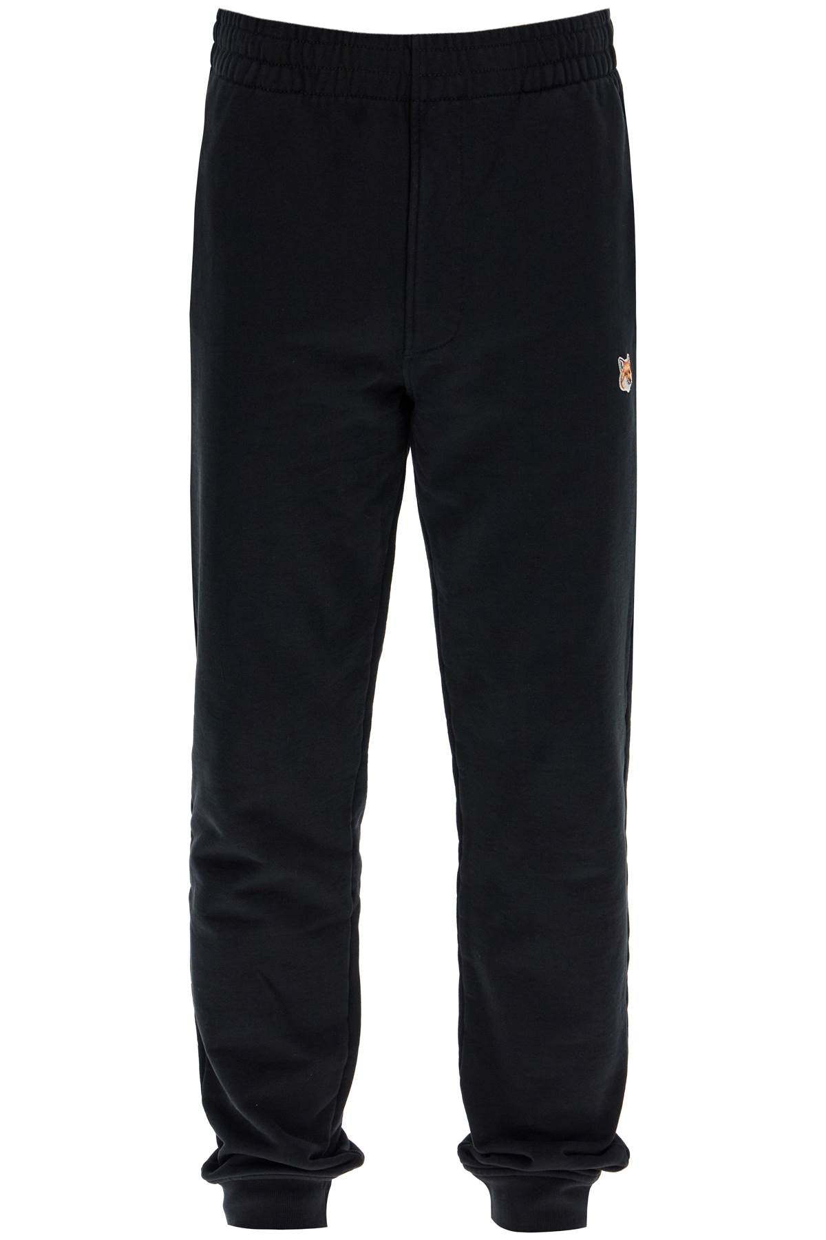 Maison Kitsune fox head joggers