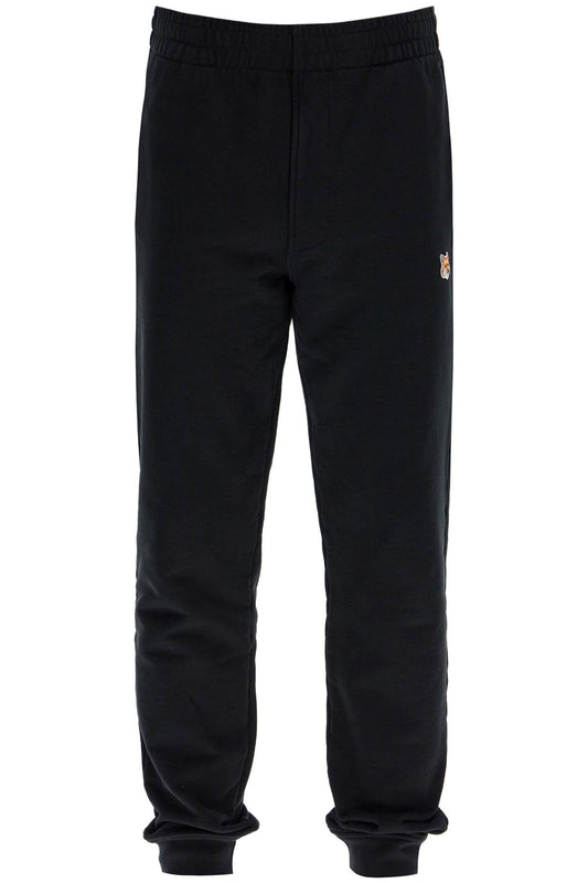 Maison Kitsune fox head joggers