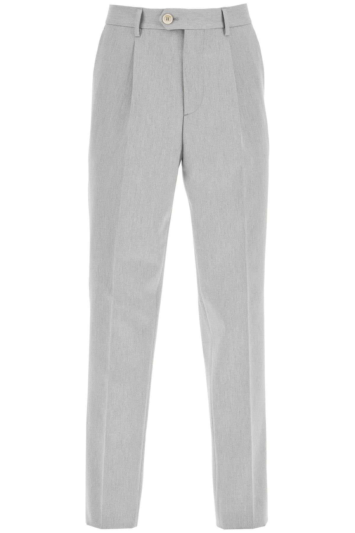 Brunello Cucinelli leisure gabardine pants