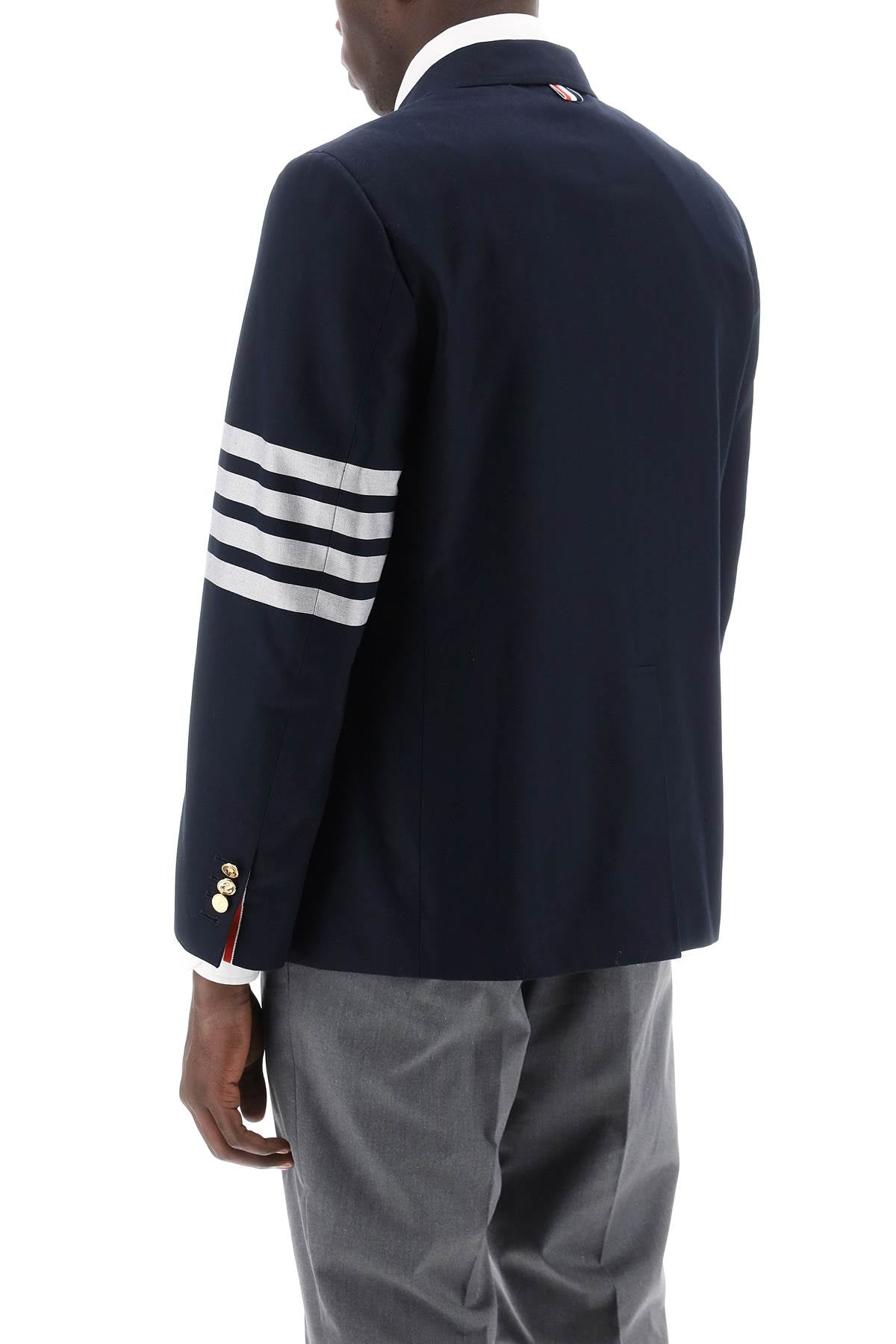 Thom Browne 4-bar double-breasted jacket